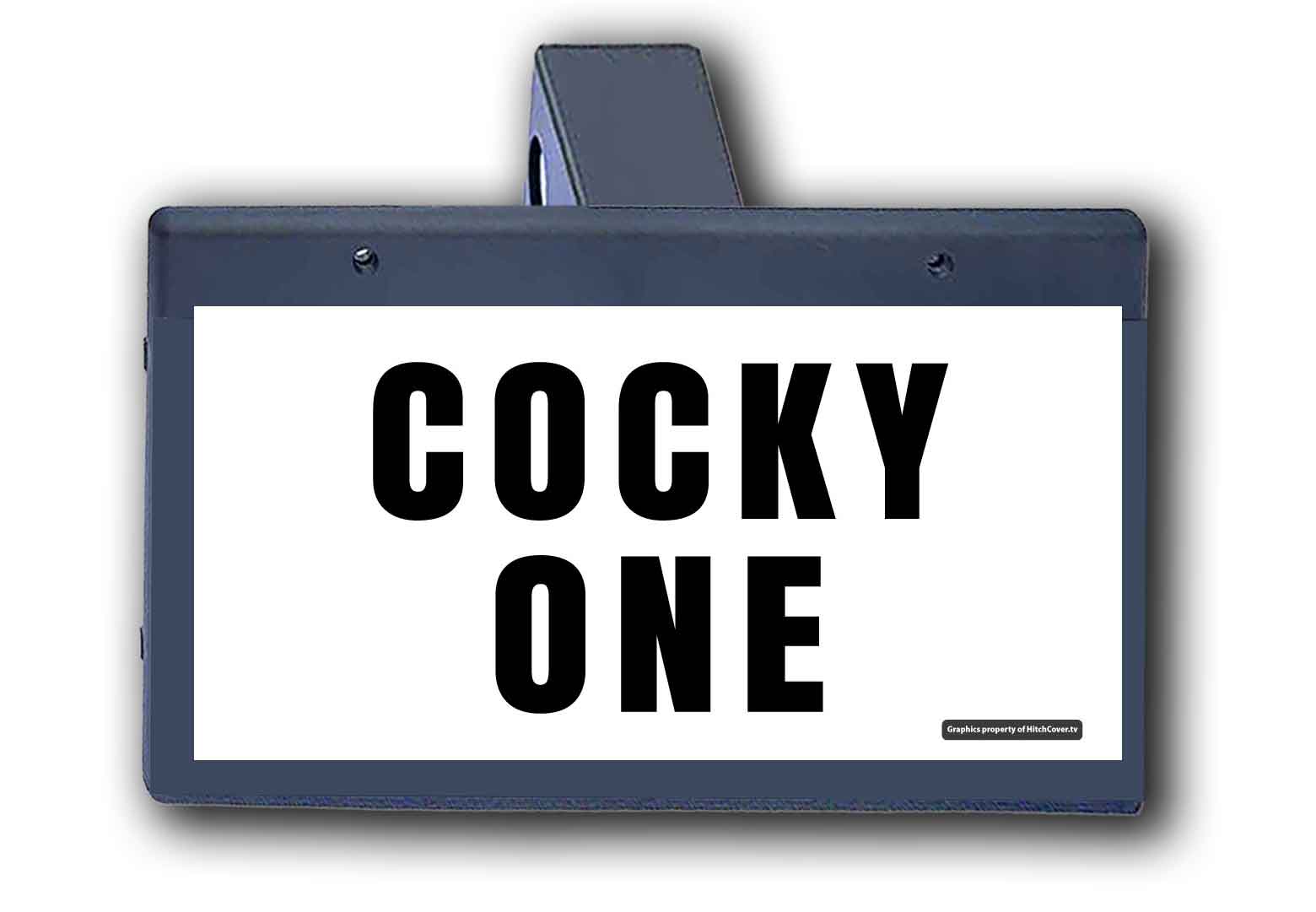 Cocky One -  Hitch Cover