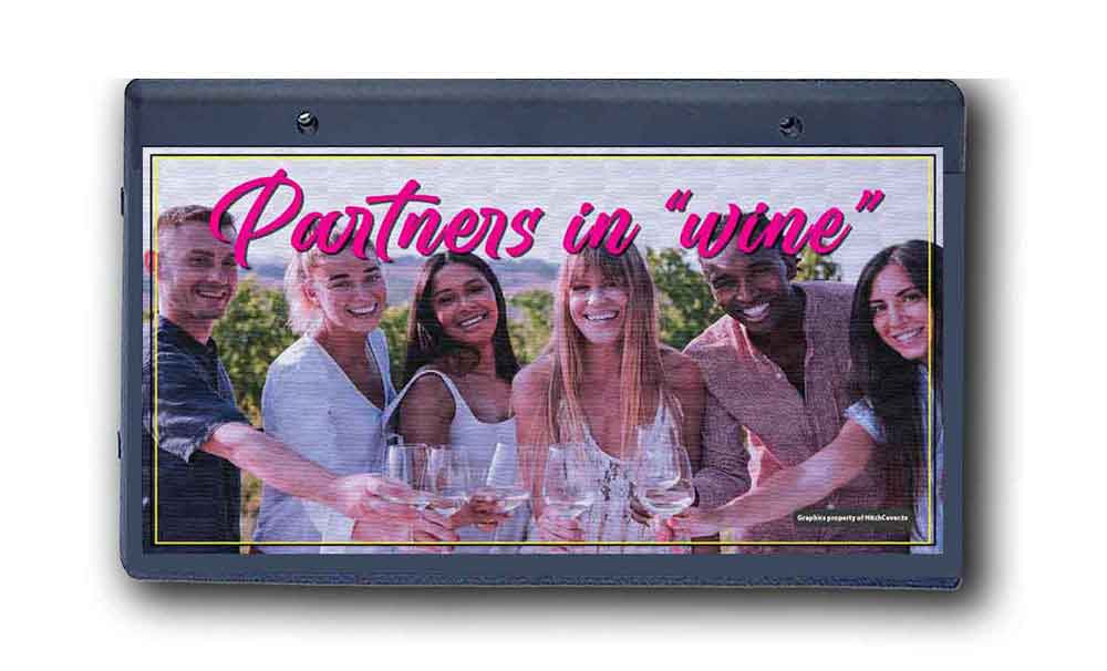 Partners In Wine - Wall Hanging