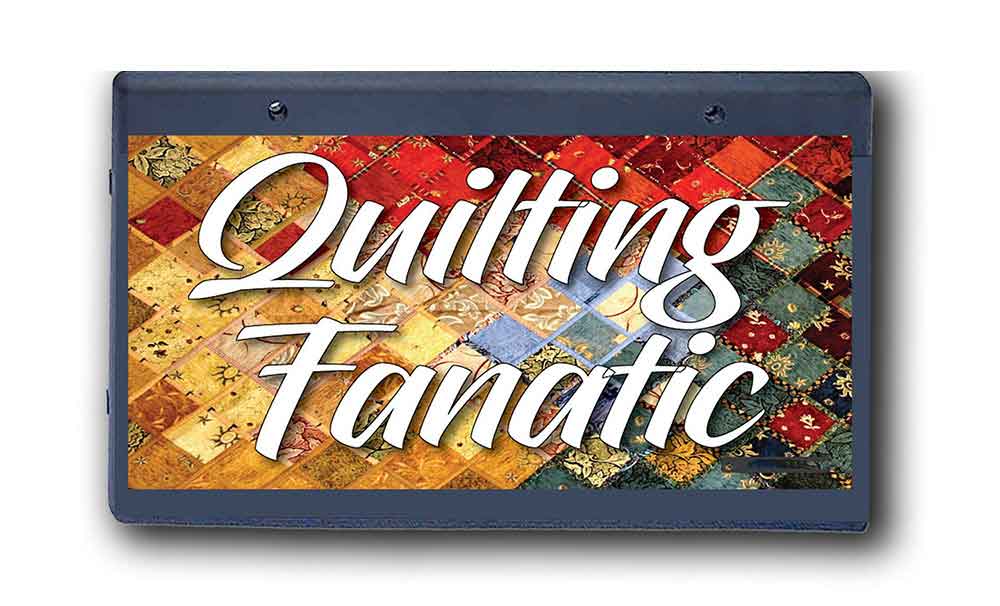 Quilting Fanatic 2 - Wall Hanging