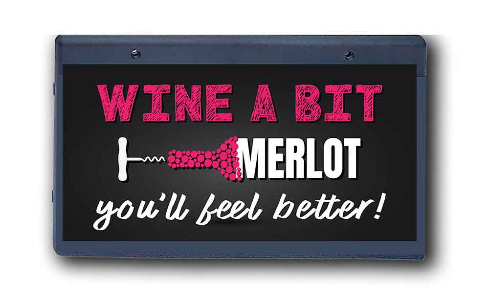 Wine A Bit - Wall Hanging