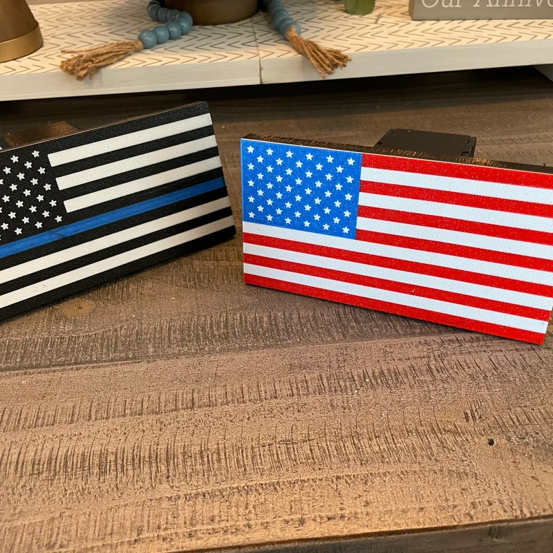 American Flag Hitch Covers & Patriotic Designs People Love