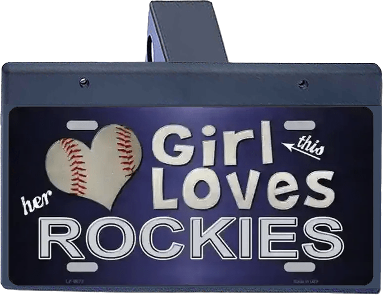 Girls Love ROCKIES - Hitch Cover