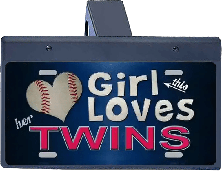 Girls Love TWINS - Hitch Cover