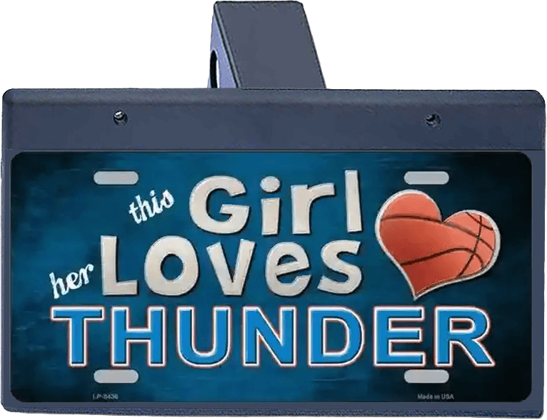 Girls Love THUNDER - Hitch Cover
