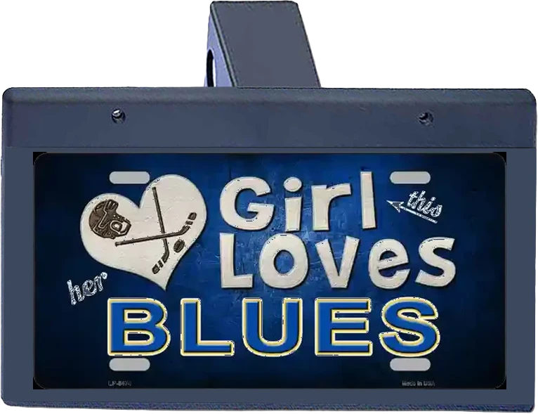 Girls Love Hockey-Blues