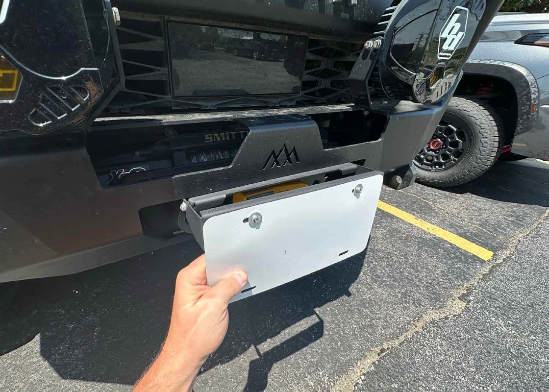 Is It Legal to Add a Third License Plate to Your Hitch?